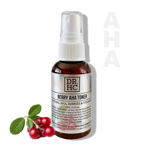 DR.HC Berry AHA Toner (70ml, 2.4 fl.oz.) (Skin brightening, Anti-hypigmentation, Anti-aging, Pore shrinking...)-0