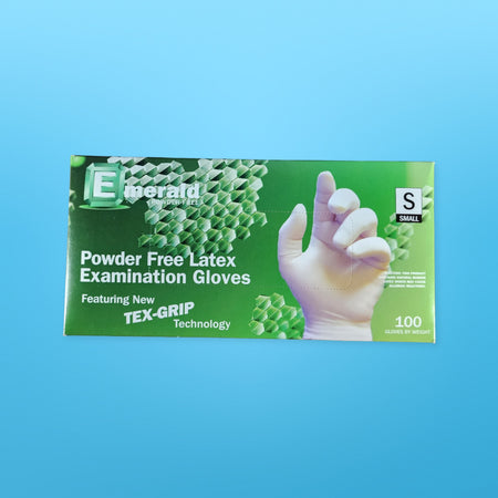 Latex Exam Gloves – 5 Mil Powder-Free - 100Count/Box 10Boxes/Case