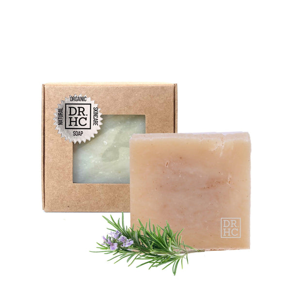 DR.HC All-Natural Skincare Face Soap - Luxury Herbs Bar (110g, 3.8oz.) (Pore Shrinking, Anti-acne, Anti-dandruff, Anti-hair loss...)-0